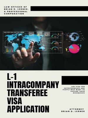 cover image of L-1 Intracompany Transferee Visa Application